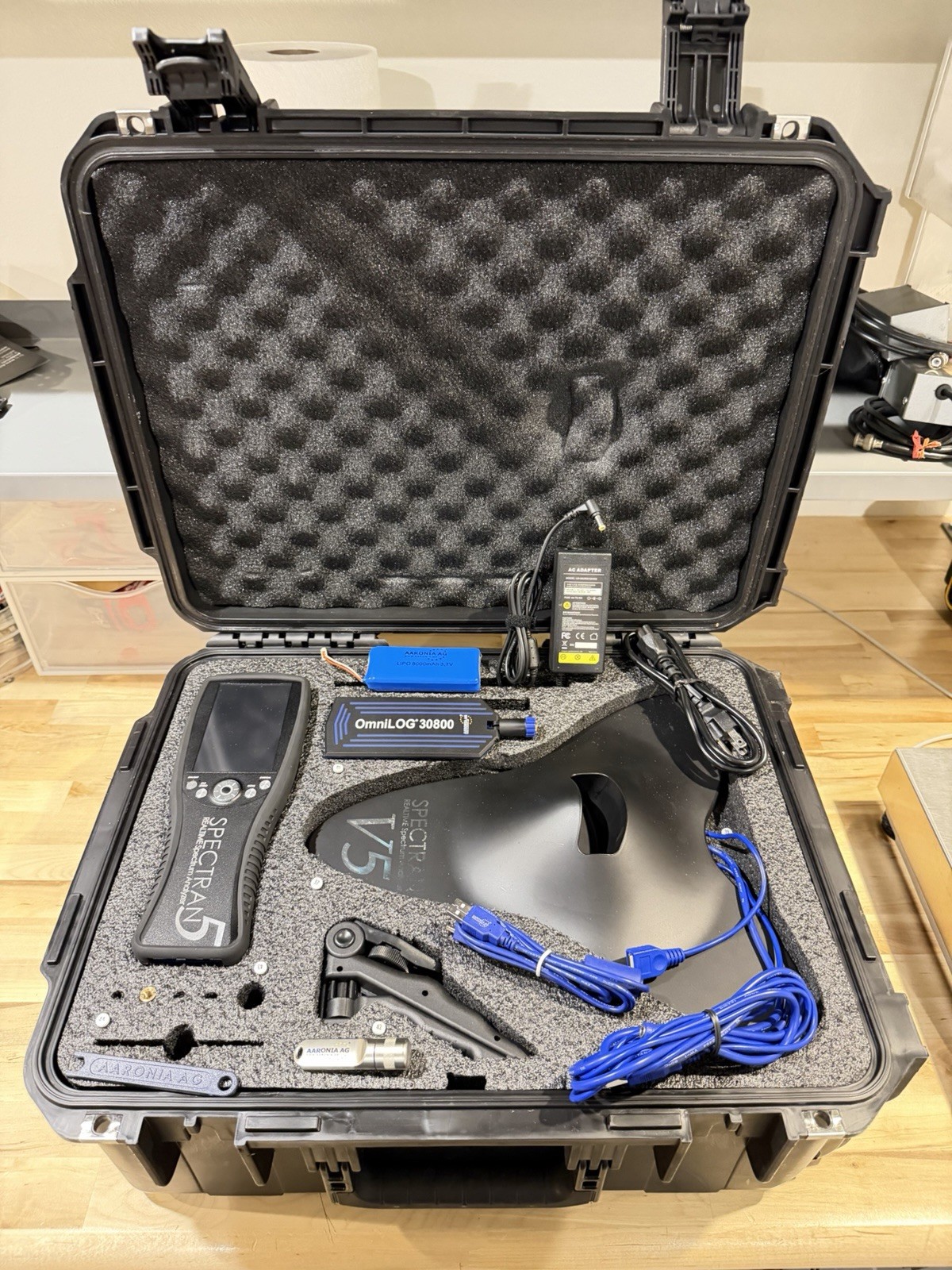 AARONIA SPECTRAN HF-80200 V5 REAL-TIME SPECTRUM ANALYZER (9KHZ-20GHZ) SHIPS FREE
