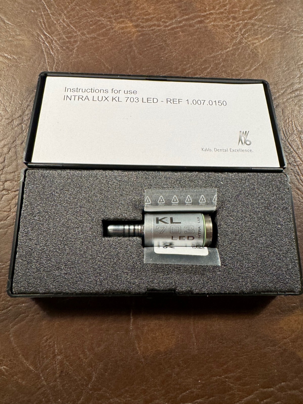 KAVO KL703 ELECTROTORQUE E-TYPE MOTOR,FOR KAVO 25LPA,NEW IN BOX,1 YEAR WARRANTY