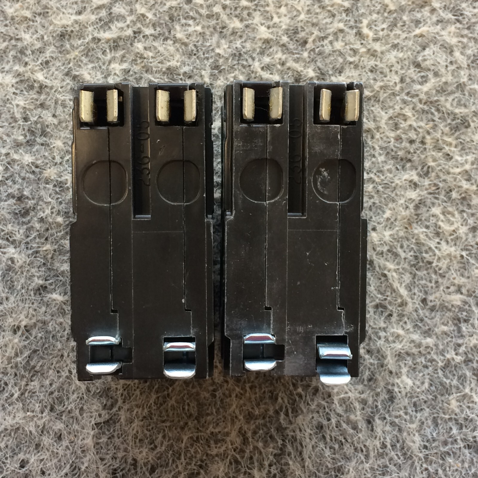 QO240 Square D QO Circuit Breaker (LOT of 2) 40 Amp 2 Pole NOS