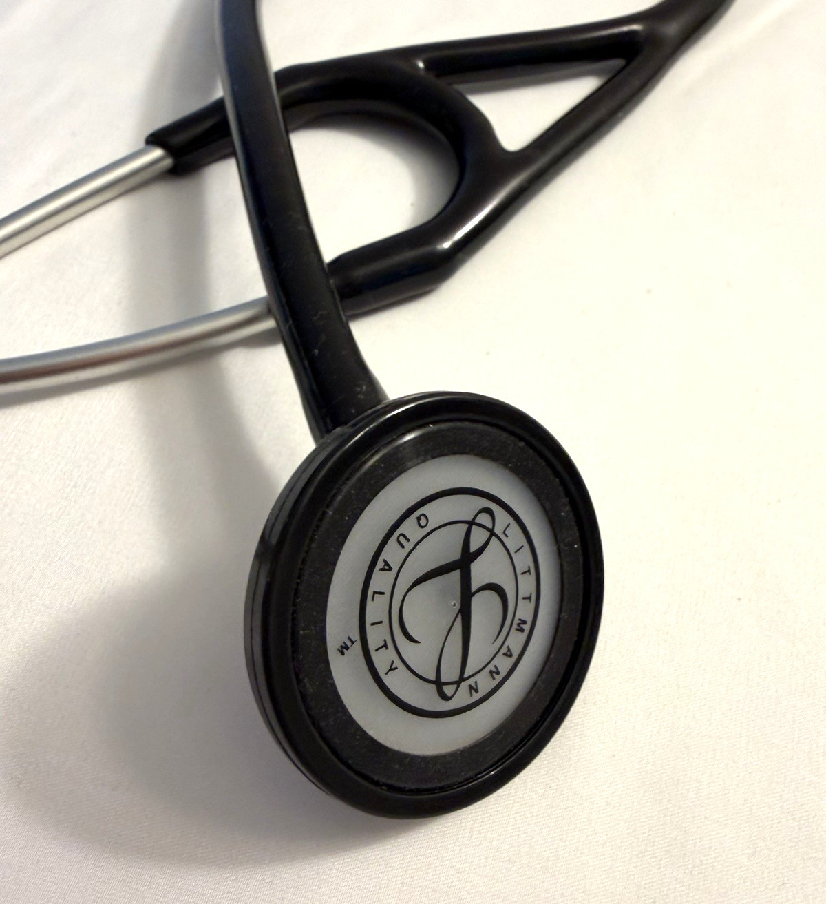 3M Littmann Master Cardiology | Black Tube | Stainless Chestpiece | Used