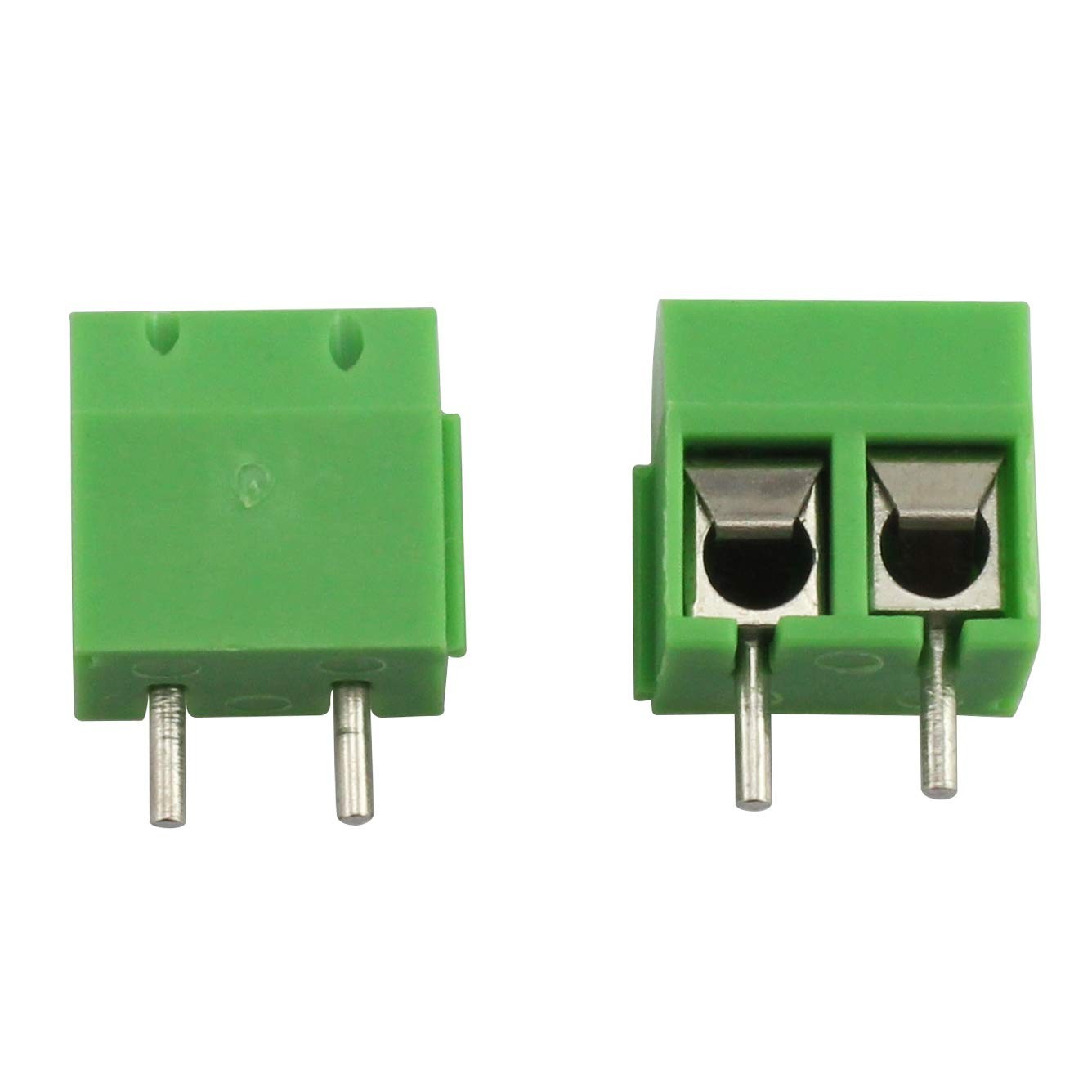 Compact 20 PCS 2 Pin Screw Terminal Block Connectors – Perfect for Electronics