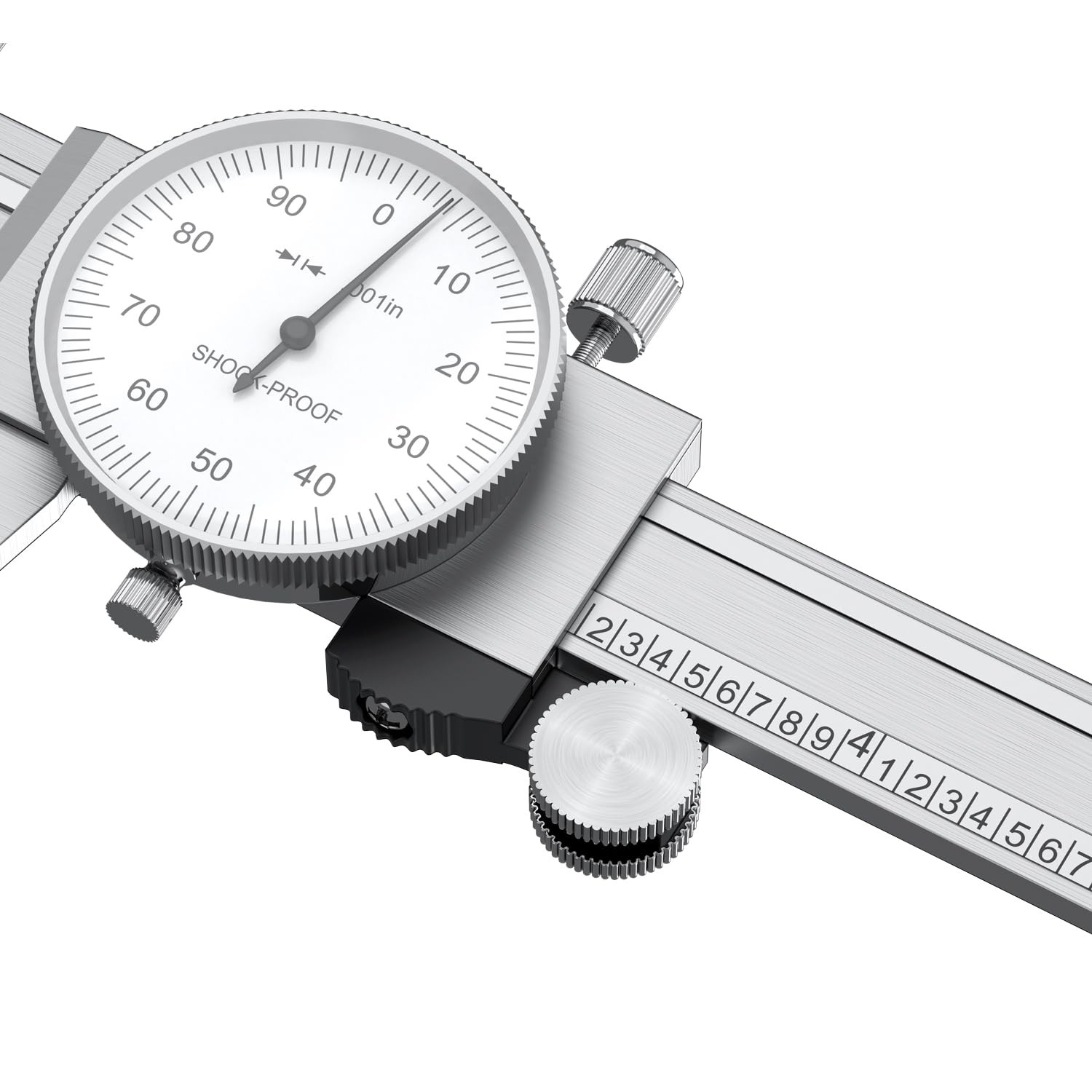 HDLNKAK Dial Caliper 0.001″ Micrometer 0.001″ Stainless Ruler 0-6″ 0-1″ Toolkit