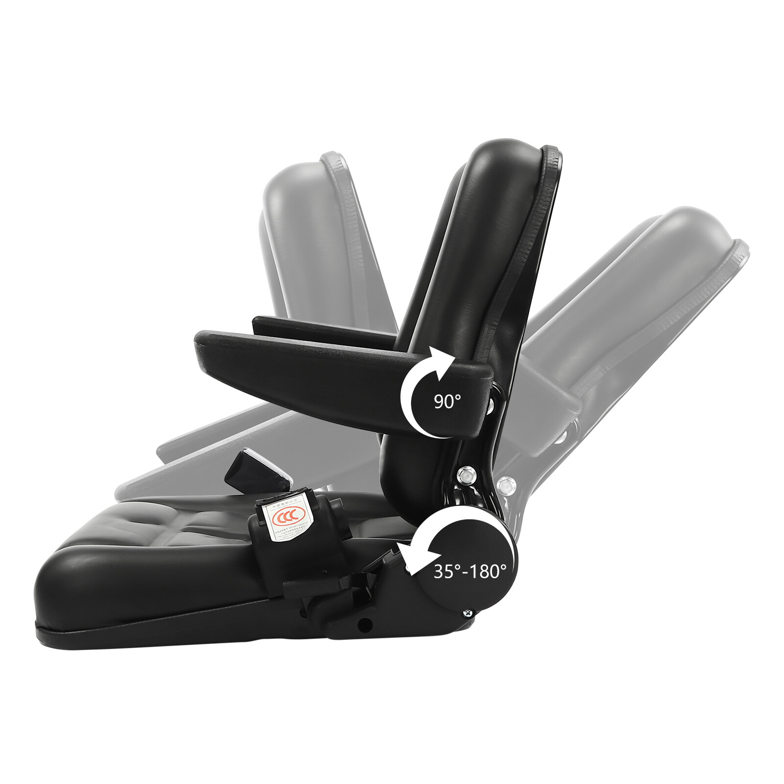 Tractor Seat – Combined Force+automatic Seat Belt+armrest