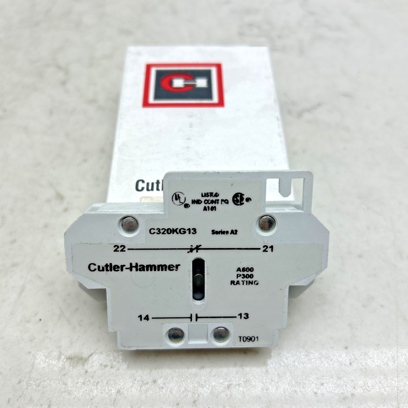 Cutler Hammer Eaton C320KG13 Side Auxiliary Interlock Contact 1 NO – 1 NC