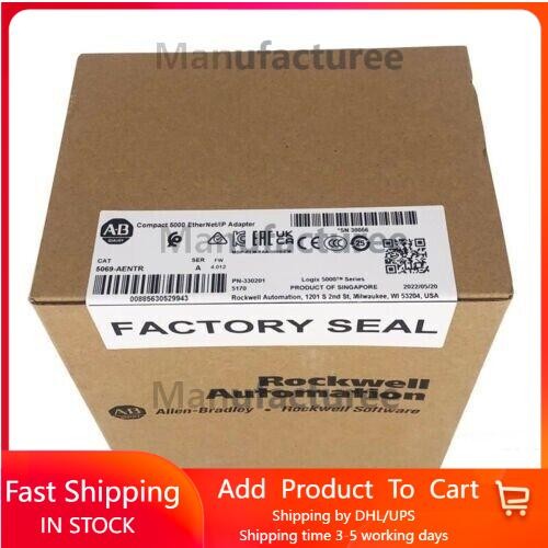 Newest Factory Sealed AB 5069-AENTR Compact 5000 EtherNet/IP Adapter 5069AENTR