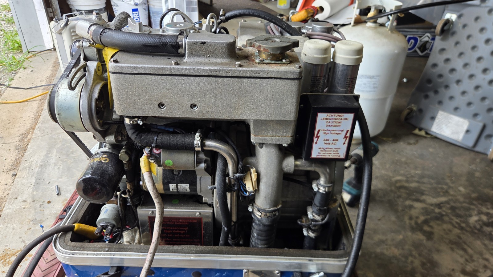 Fischer Panda Panda 8 mini DIGITAL Diesel Generator 7.0kW 120/240V 60Hz