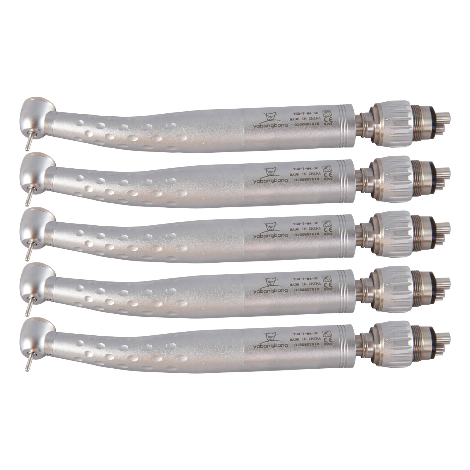 5 Yabang Dental High Speed Handpiece Big Torque with 4 Holes Coupler GD4