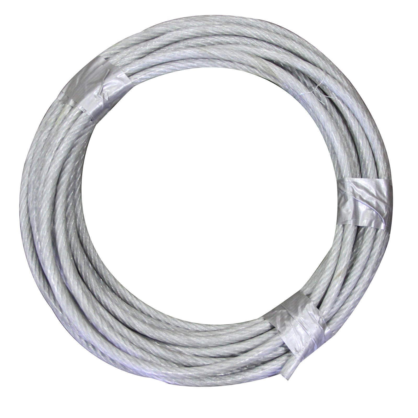 Vinyl Coated Cable 1/8″ to 3/16″ x 250 FT Bulk 7×7 1,700 lbs Capacity Guide Wire