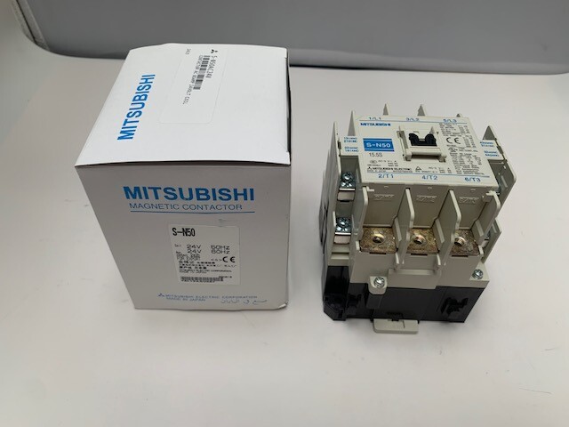 Mitsubishi S-N50 Magnetic Contactor 24V new