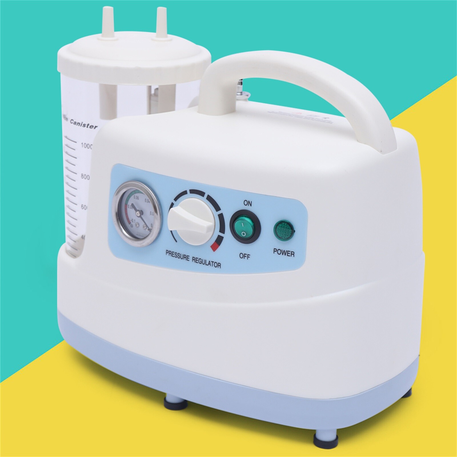 Emergency Medical Portable Aspirator Vacuum Phlegm Unit Mucus Suction Machine