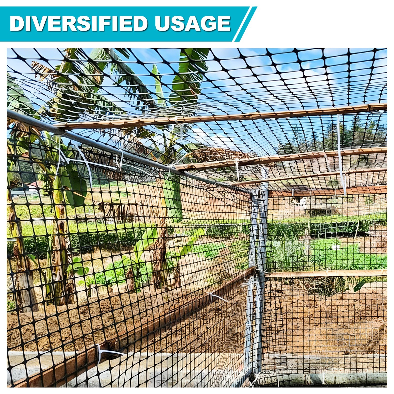 Geogrid for Retaining Wall, Bi-Directional Universal Stabilization Grid Fence US