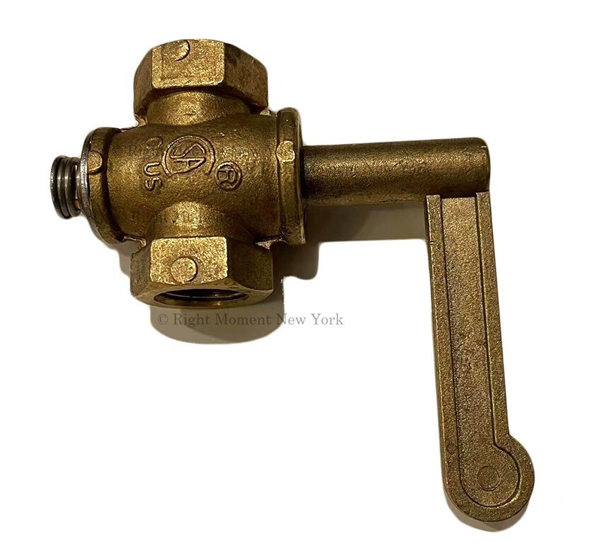Replacement L-Shape Gas Valve with Handle for Restaurant Wok Range – CSA Listed