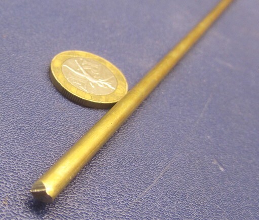 360 Brass Rod 3/16″ (.188″) Diameter x 24.0″ Length, 4 Pcs, 8 Ft