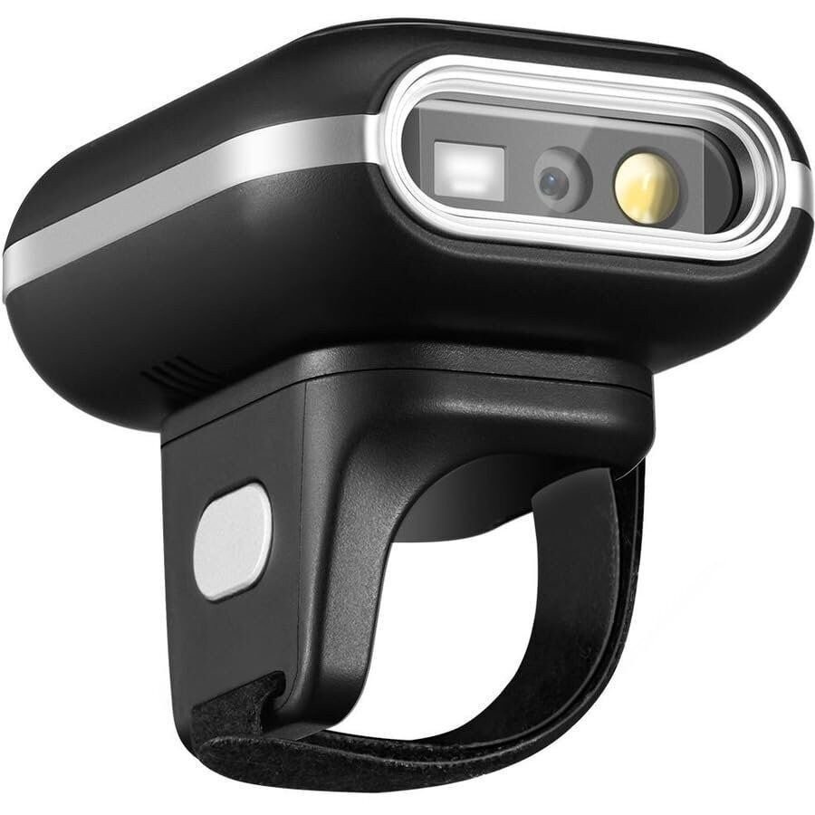 Adesso NuScan 4300B 2D Bluetooth Wireless Ring Finger Barcode Scanner…