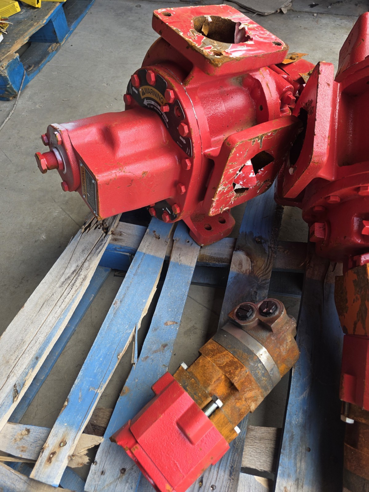 Roper 3652 MBHFRV Type 3 Positive Displacement Gear Pump Hydraulic Drive BROKEN