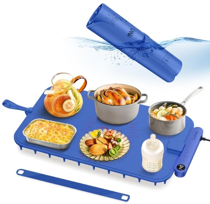 Waterproof Food Warming Mat, Color-Changing Electric Heating Tray …. …….C1