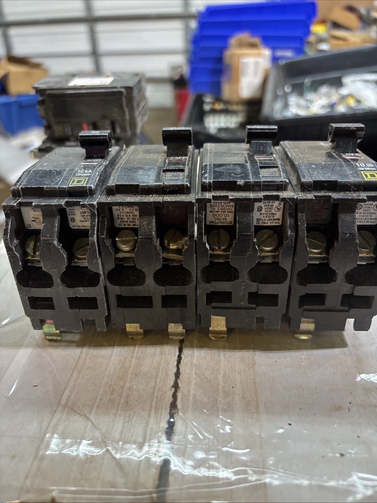 SQUARE D QO230 30 Amp 2 Pole Type QO Circuit Breaker Lot Of 4