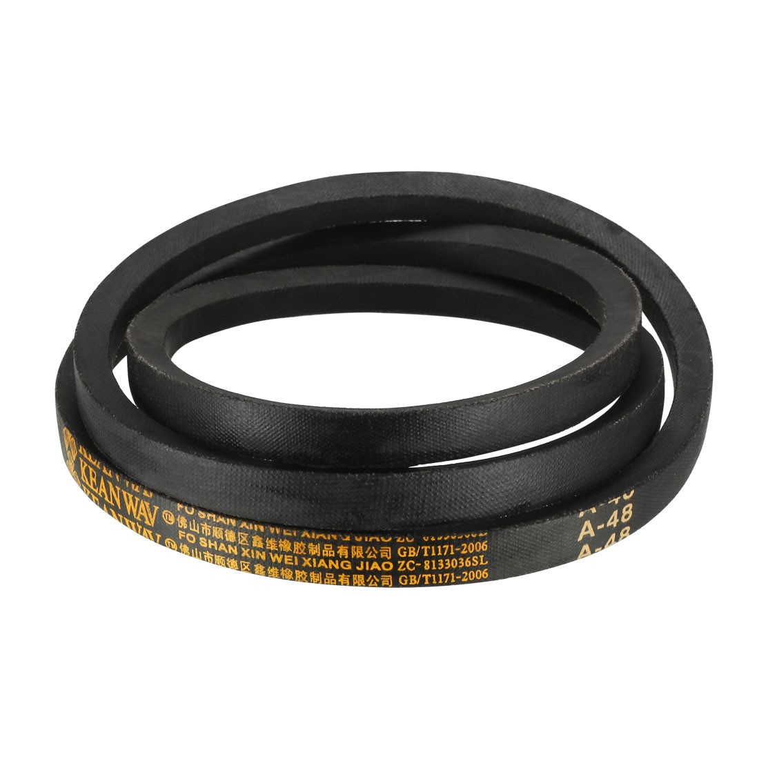 A-48 Drive V-Belt 48-inch Inner Length Industrial Rubber Transmission Belt