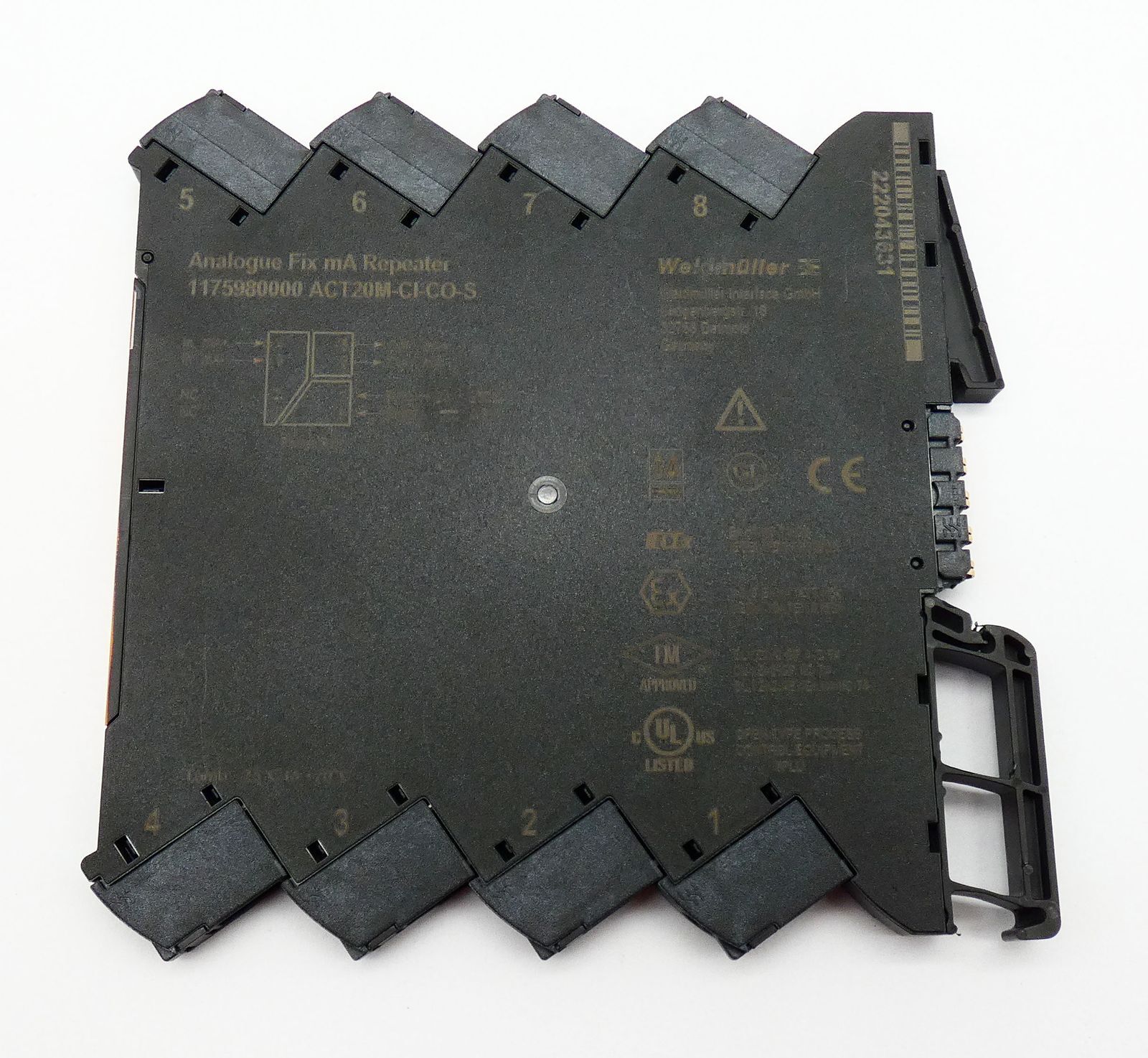 Weidmüller ACT20M-CI-CO-S 1175980000 Signal Converter/Isolator -used/Attn.-
