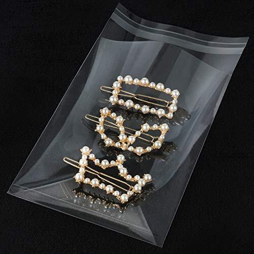4” X 6” 1000 Clear Resealable Cellophane Cello Bags Self Seal – Fits 4X6