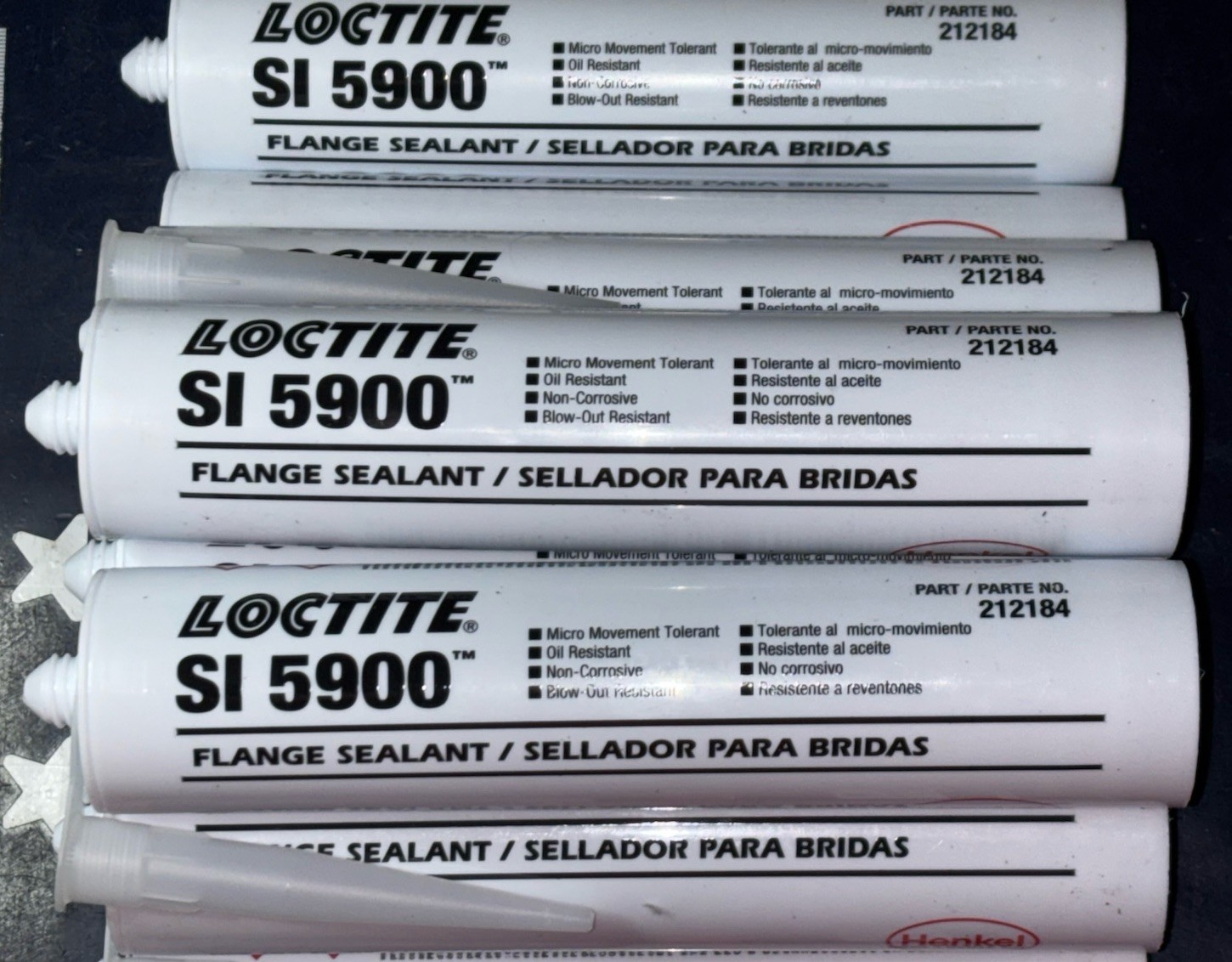 (10) Loctite 5900 Flange Sealant 300mL / 10.1 FL OZ 212184 EXP 10/26 10 Tubes