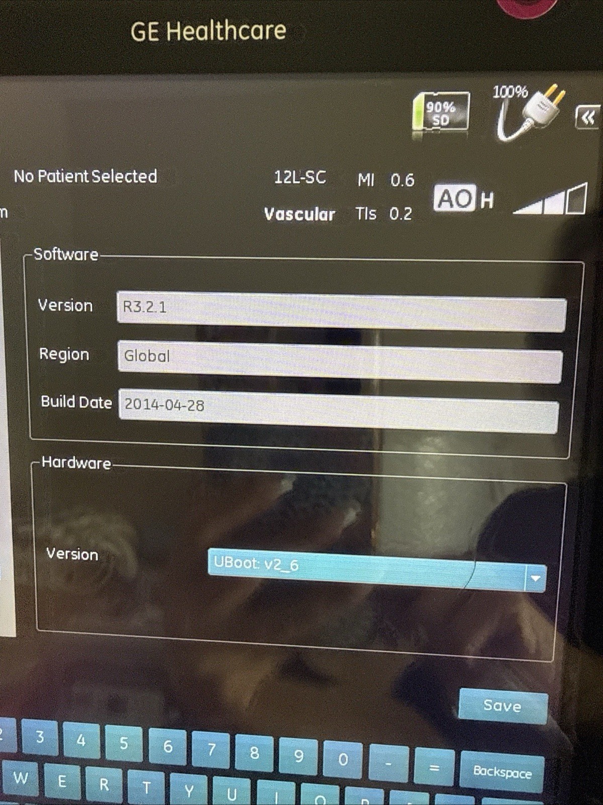 GE Venue 40 Portable Ultrasound Machine w/ 2 Probes + Docking cart 2014