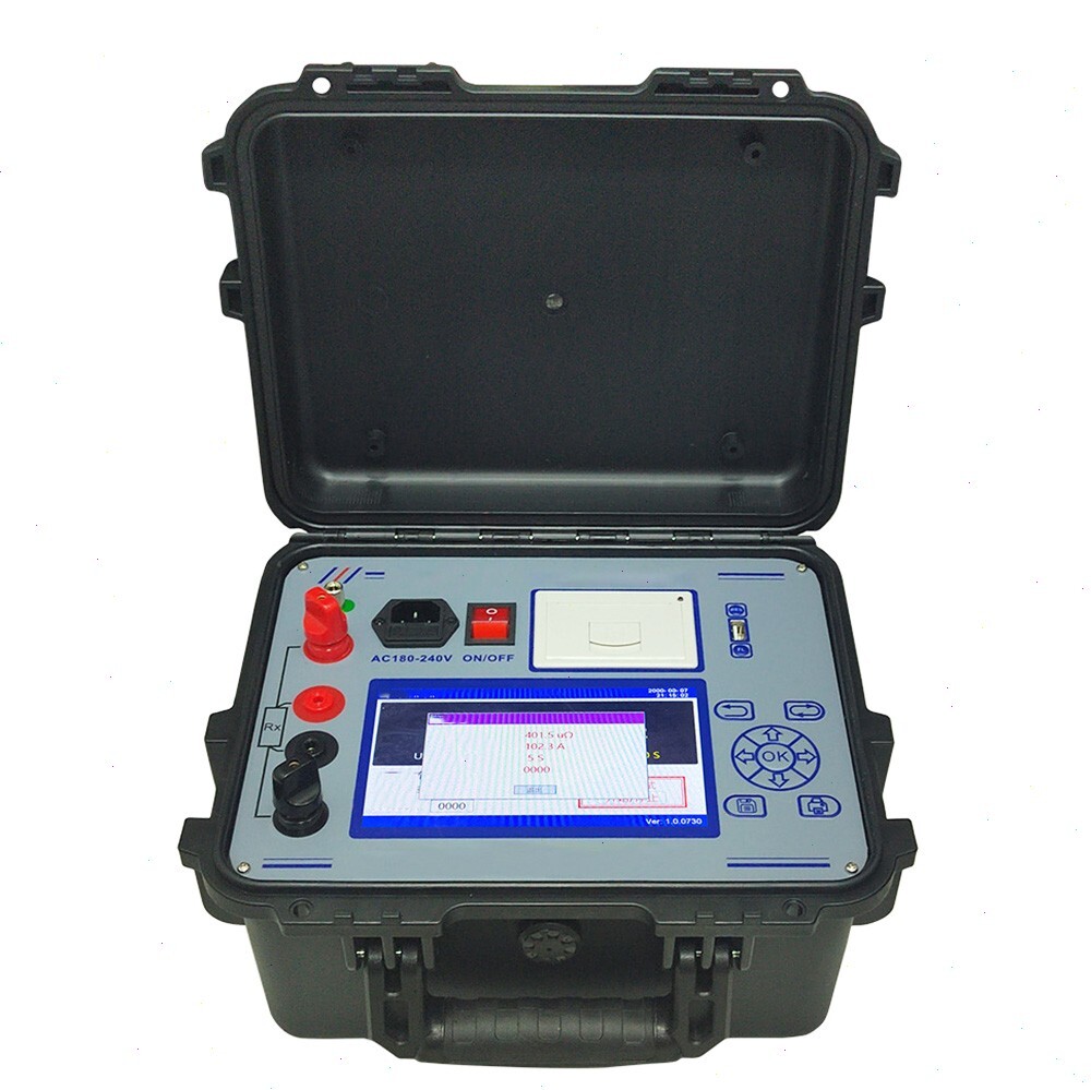 Loop Resistance Tester with Current 100A Range 0-50mΩ Bulti-in Printer