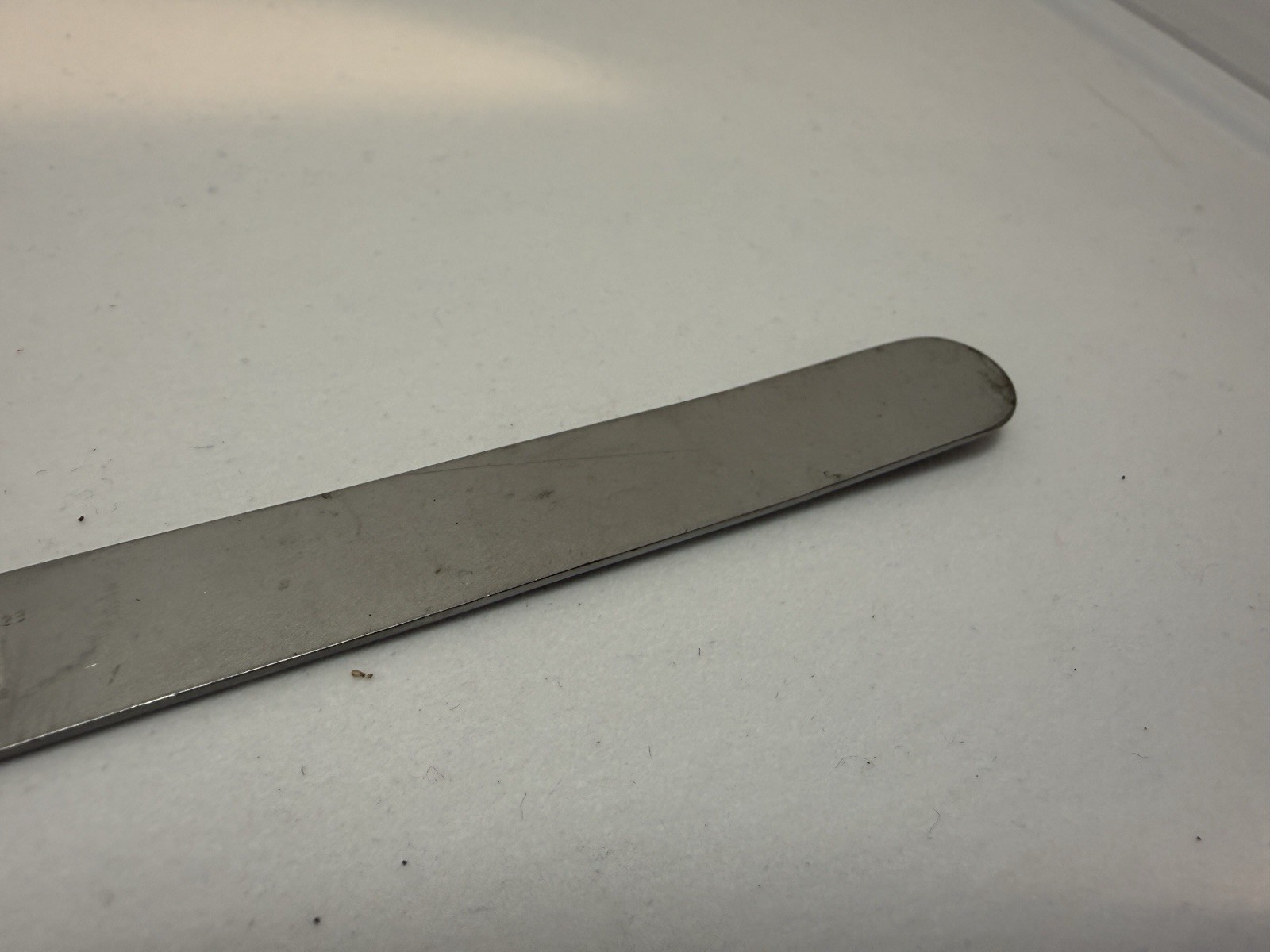 Aesculap BT751R Abdominal Intestinal Spatula 7 7/8″ Stainless 12mm Surgical