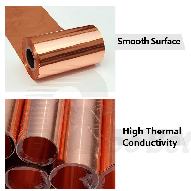 Thickness 1.0mm 99.9% Pure Copper T2 Cu Metal Sheets Foil Plate Strip Band Roll