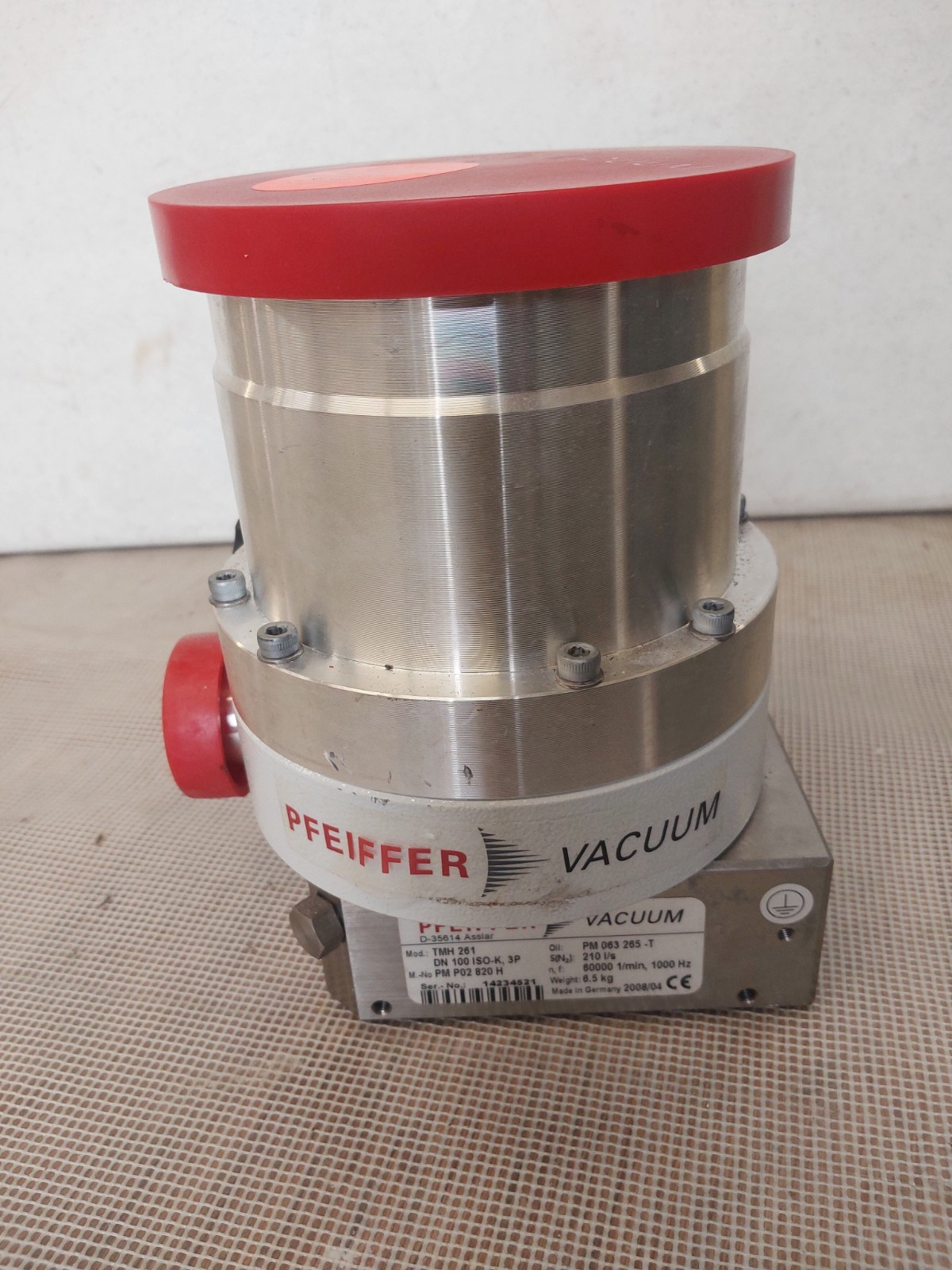 Pfeiffer Vacuum Turbo Pump TMH 261 DN 100 ISO-K, 3P GERMANY