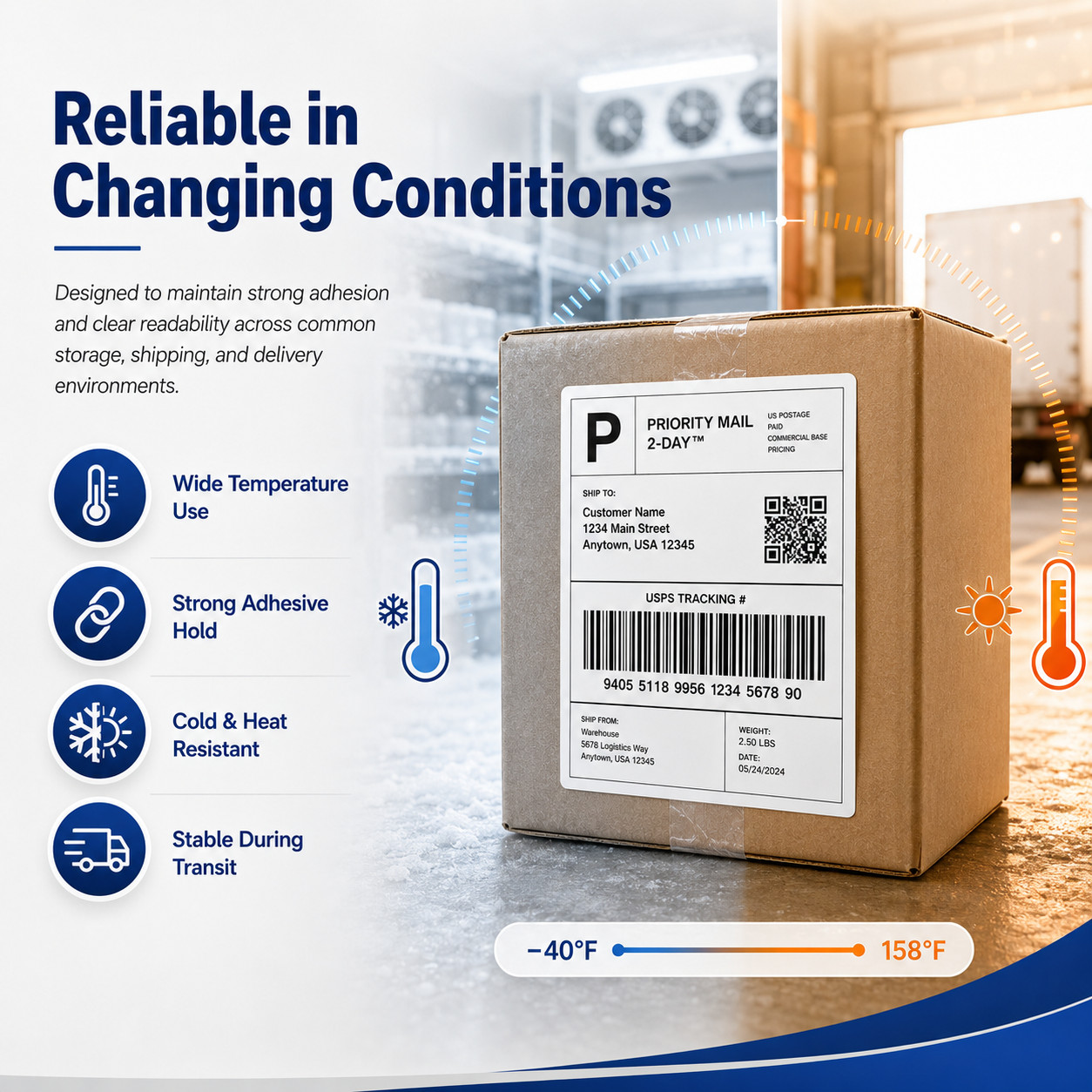 30256 Shipping Label 2-5/16″ x 4″ For DYMO LabelWriter 300 310 320 330 400 450