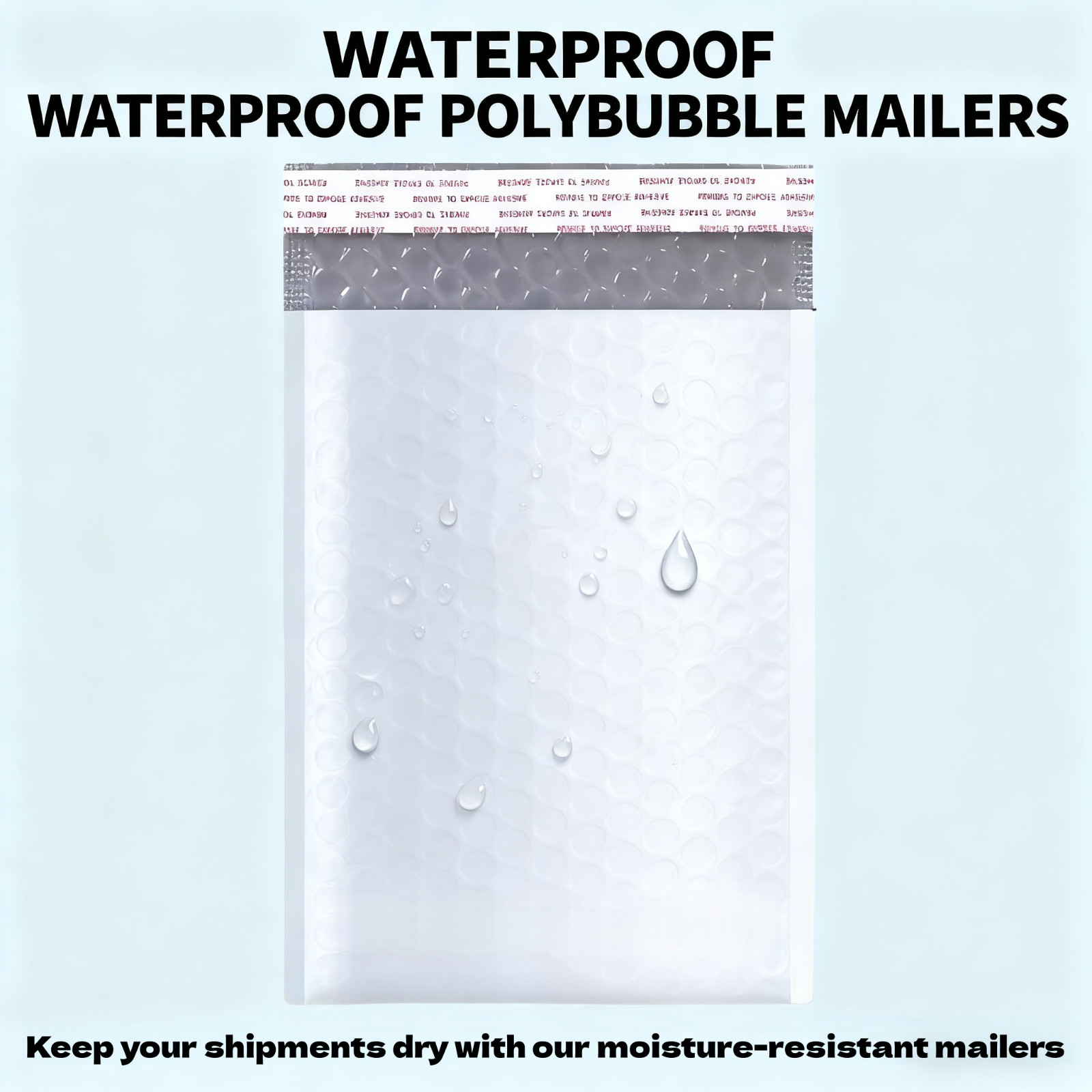 ANY SIZE Poly Bubble Mailers Padded Envelopes Shipping Mailing Bags