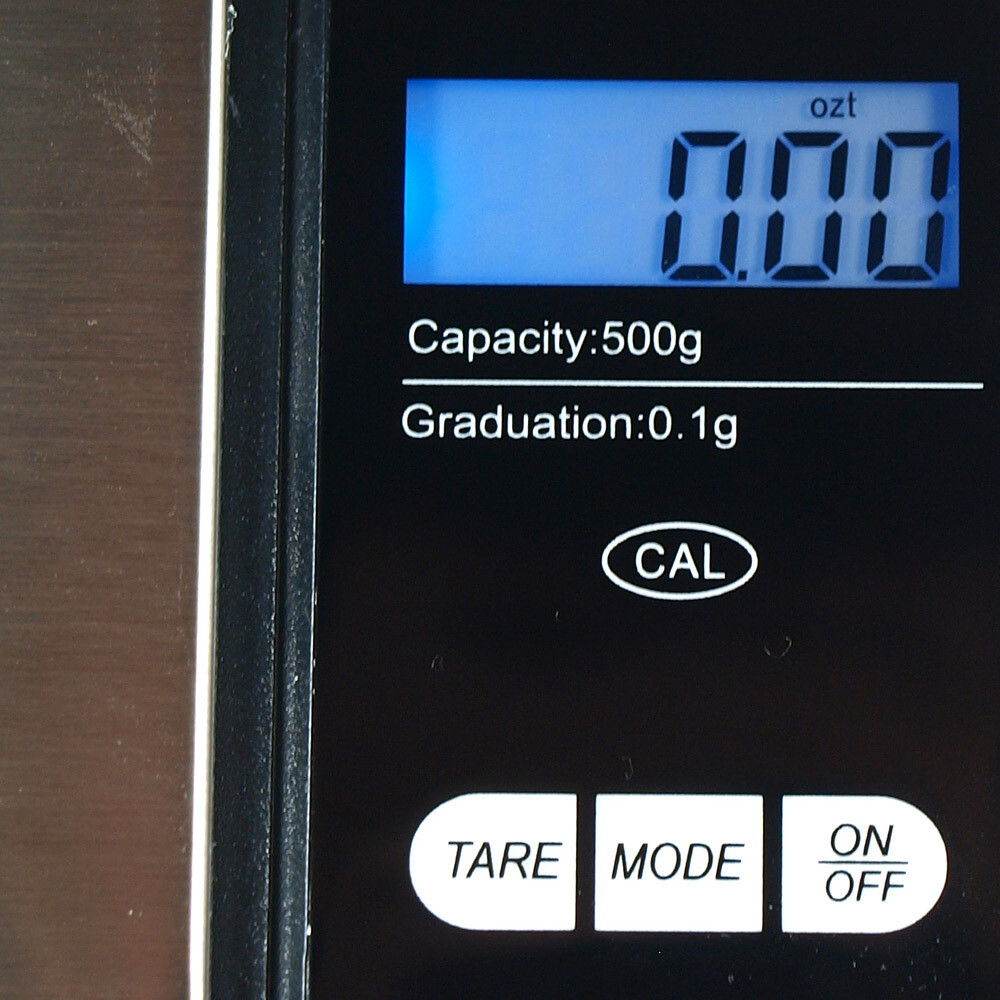 8 PCS 1000g 1kg Calibration Weight Set w/ CS500 500g x 0.1g Digital Pocket Scale