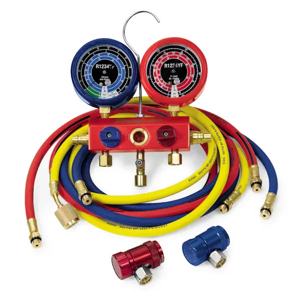 Snap-On ACTR1234YF Manifold Gauge Set (New in Box)