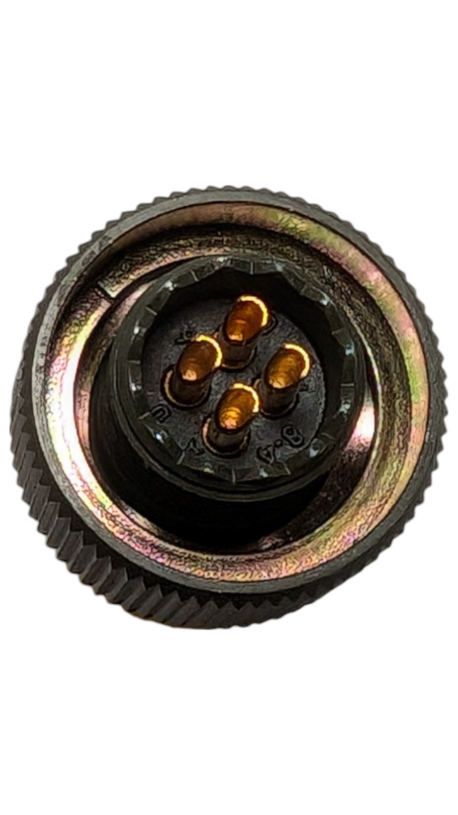 Amphenol 62GB 4 Way Cable Mount MIL Spec Circular Connector Plug 62GB-56T08-04SN