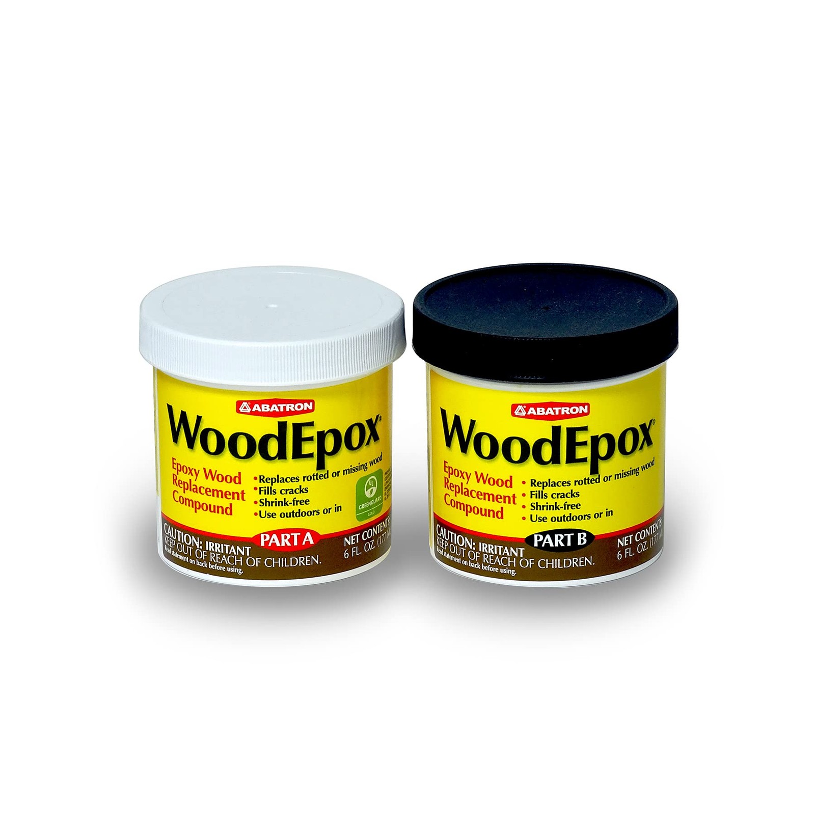 Abatron WoodEpox Kit – 12 oz – 2-Part Structural Epoxy Adhesive Filler – Wood…
