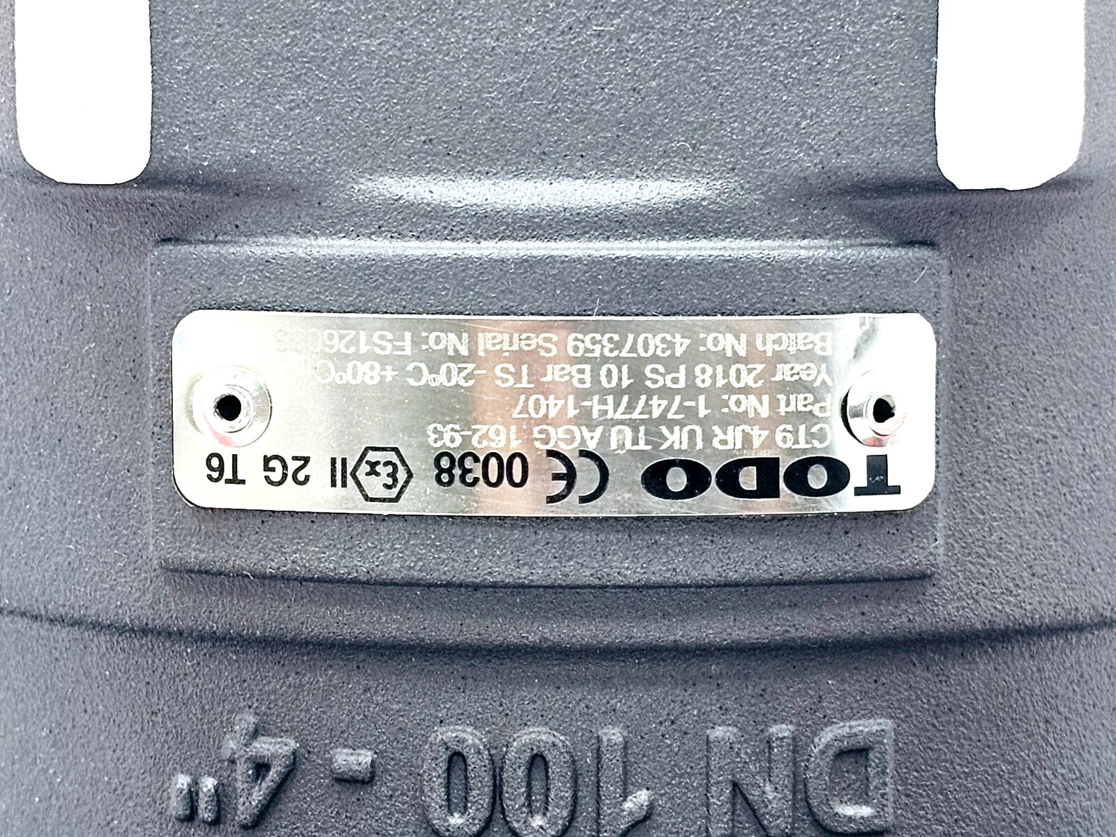 1-7477H-1407 TODO-MATIC HOSE UNIT 4″ (DN100, Ø 164 MM) THREADED
