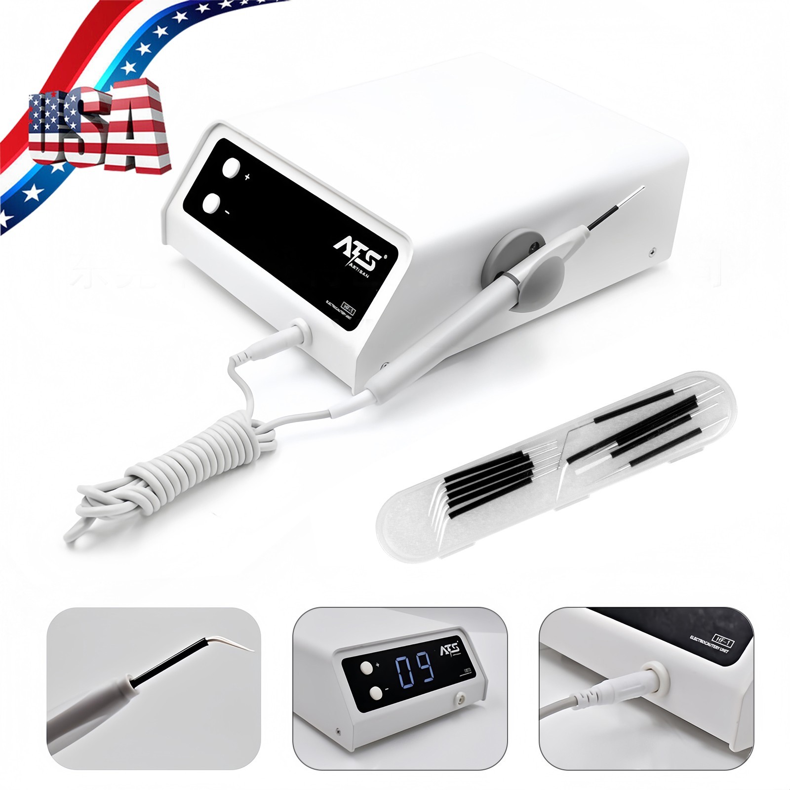 Dental LED Built-in Brushless Electric Micro Motor Touch Button