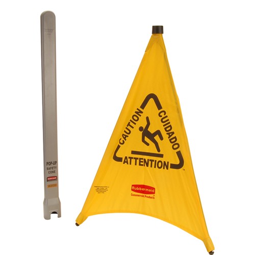 Rubbermaid FG9S0100YEL PopUp Safety Cone 321/2″ high