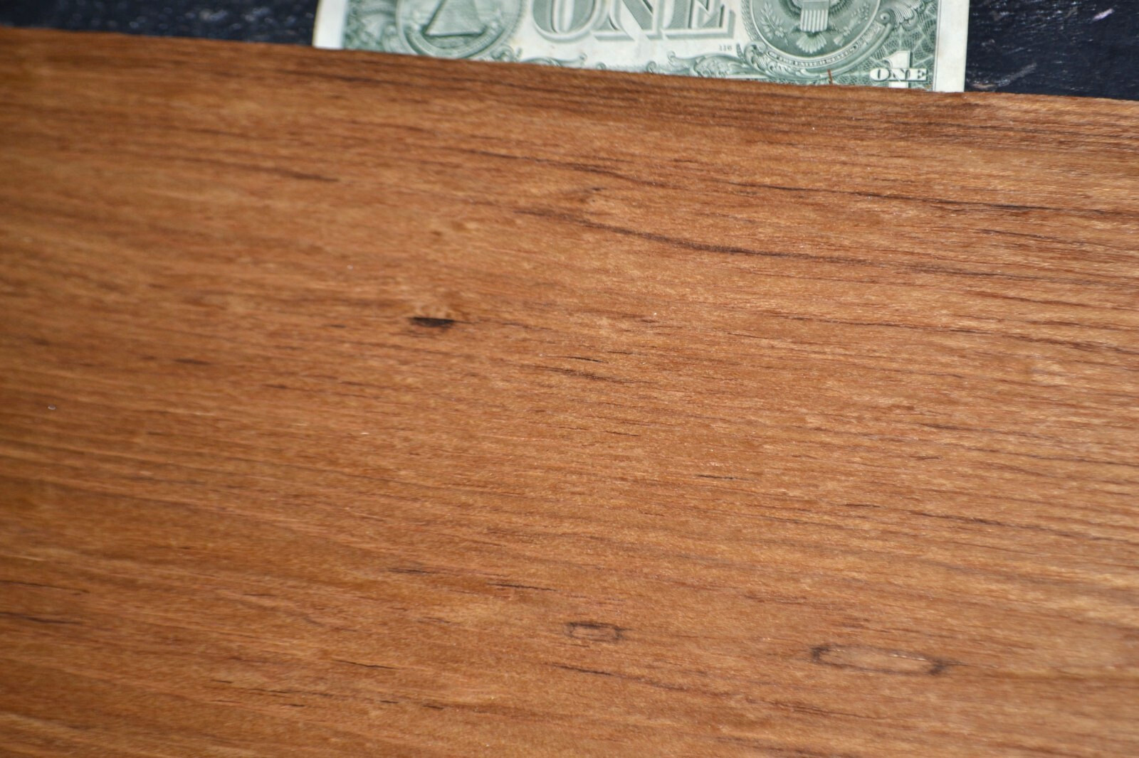 Teak Raw Wood Veneer Sheet 7 x 44 inches 1/42nd 35136-09