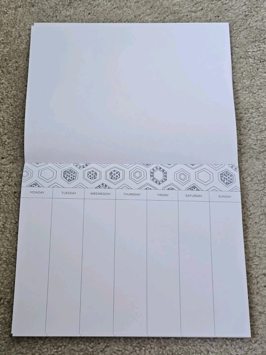 «The Art Of Hallmark», A Weekly Coloring Desktop Planner, Creative, Hobbies