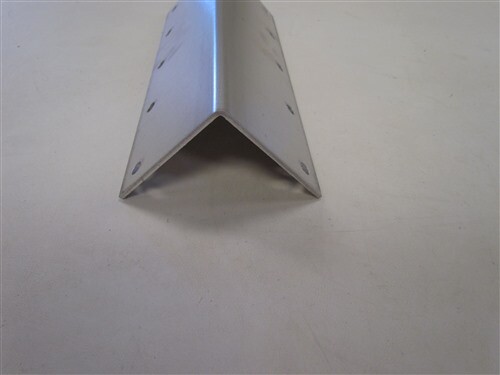 ALUMINUM L BRACKET 10″ PAIR (2) PRE DRILLED HOLES 1/8″ THICK