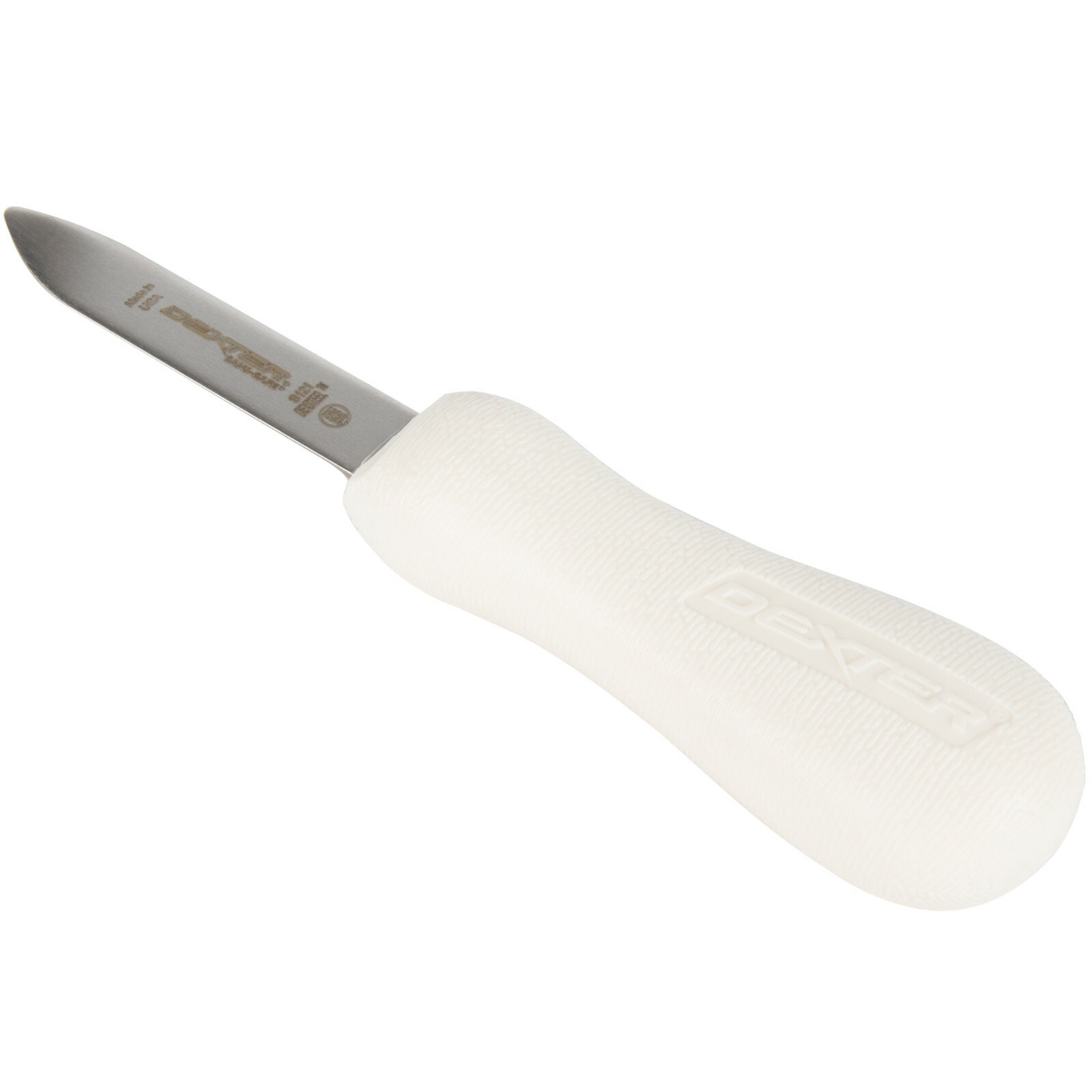 Dexter-Russel 2 3/4″ Sani-Safe White Handle New Haven Oyster Knife