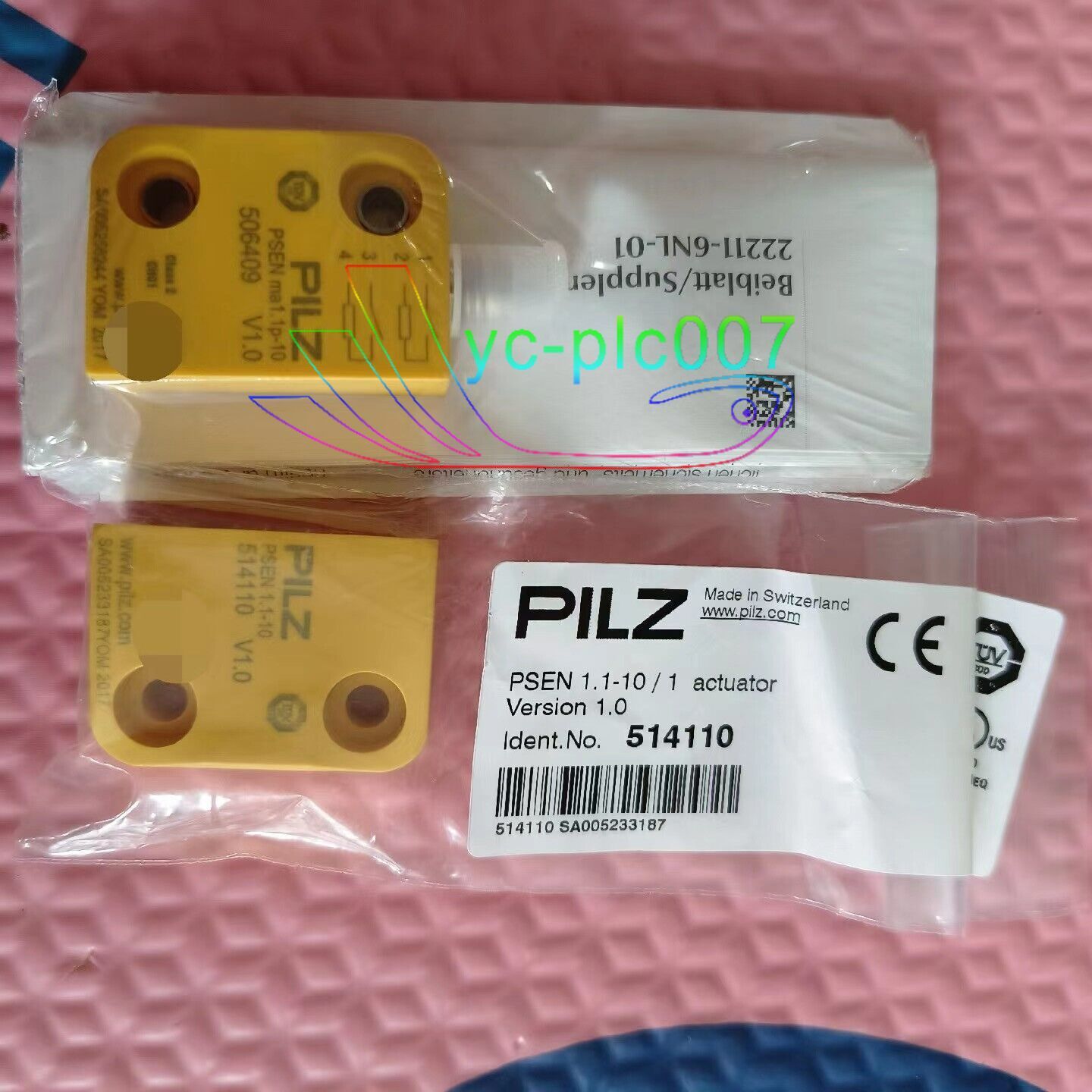 1pcs New PILZ514110 PSEN 1.1-10 / 1 actuator
