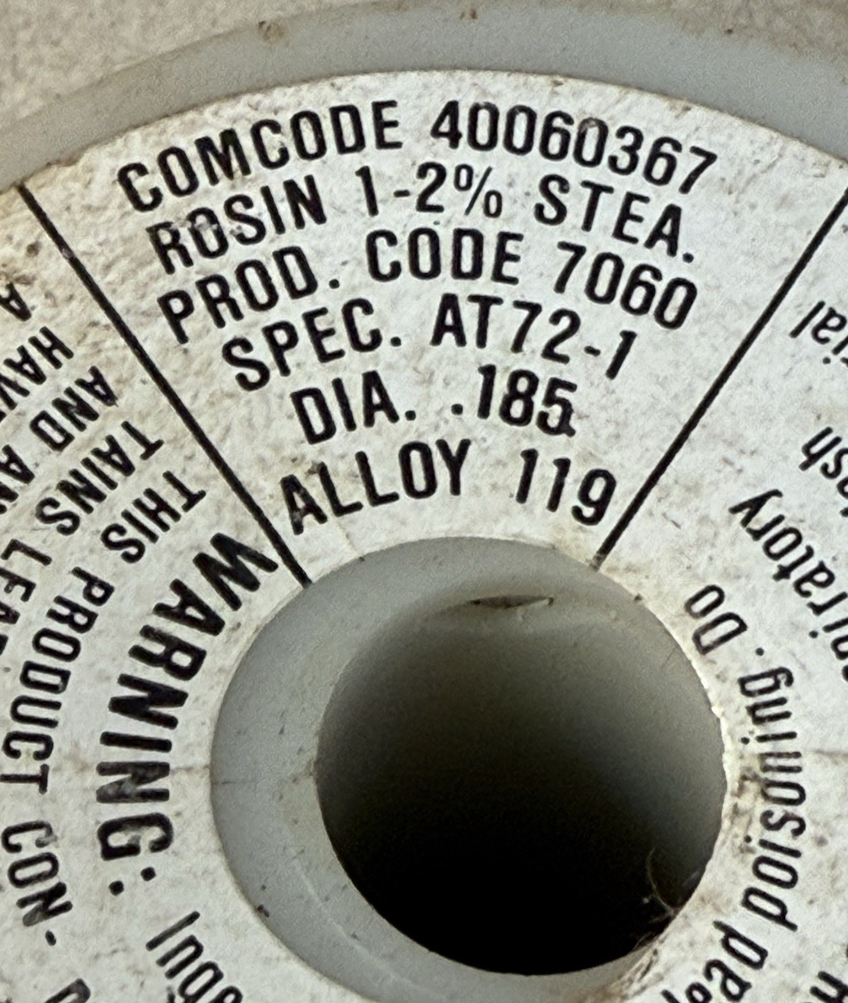 AT&T NASSAU METALS Solder Alloy 5 Lbs