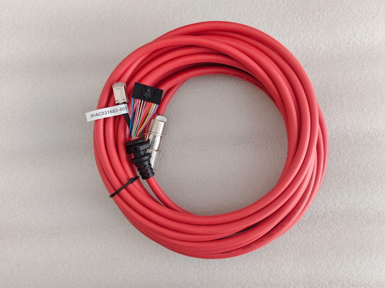 3HAC031683-001 Cable with connector 10 meters for DSQC679 TeachPendant 1-year wa