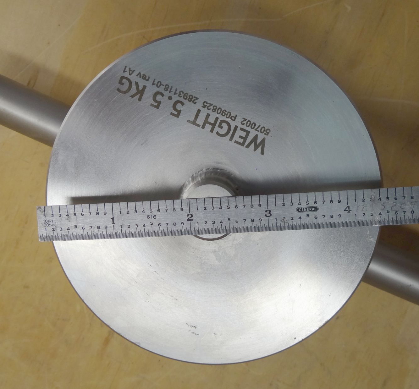 5.5 KG WEIGHT P090825 2893118-01 REV A1