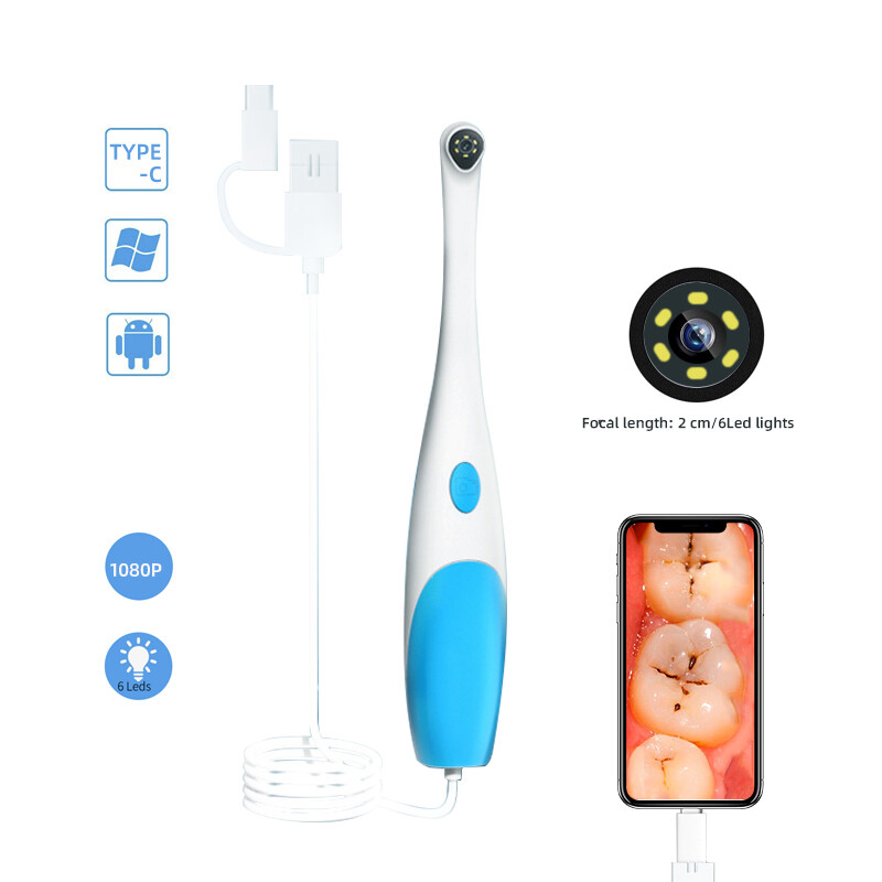 480p/1080p Dental USB Intraoral Camera Oral Endoscope Digital Imaging Intra rty6