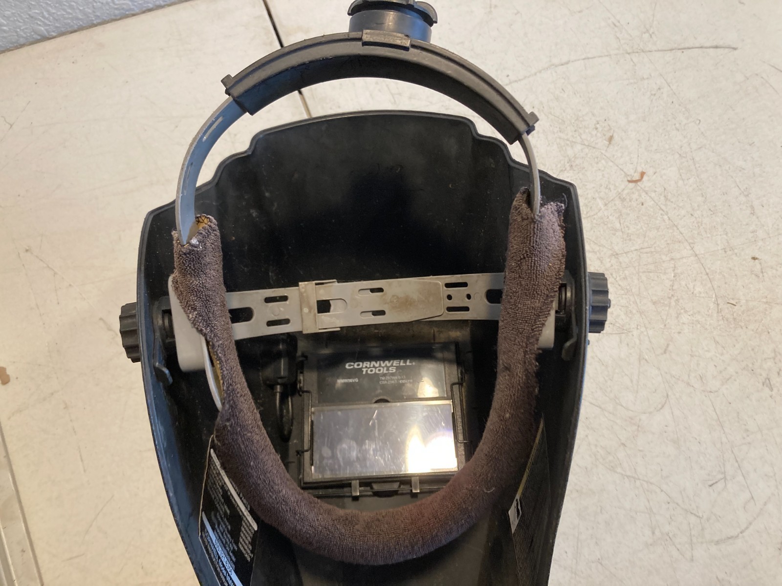 Cornwell Tools Welding Skeleton Welding Helmet Model No. MMW56VG