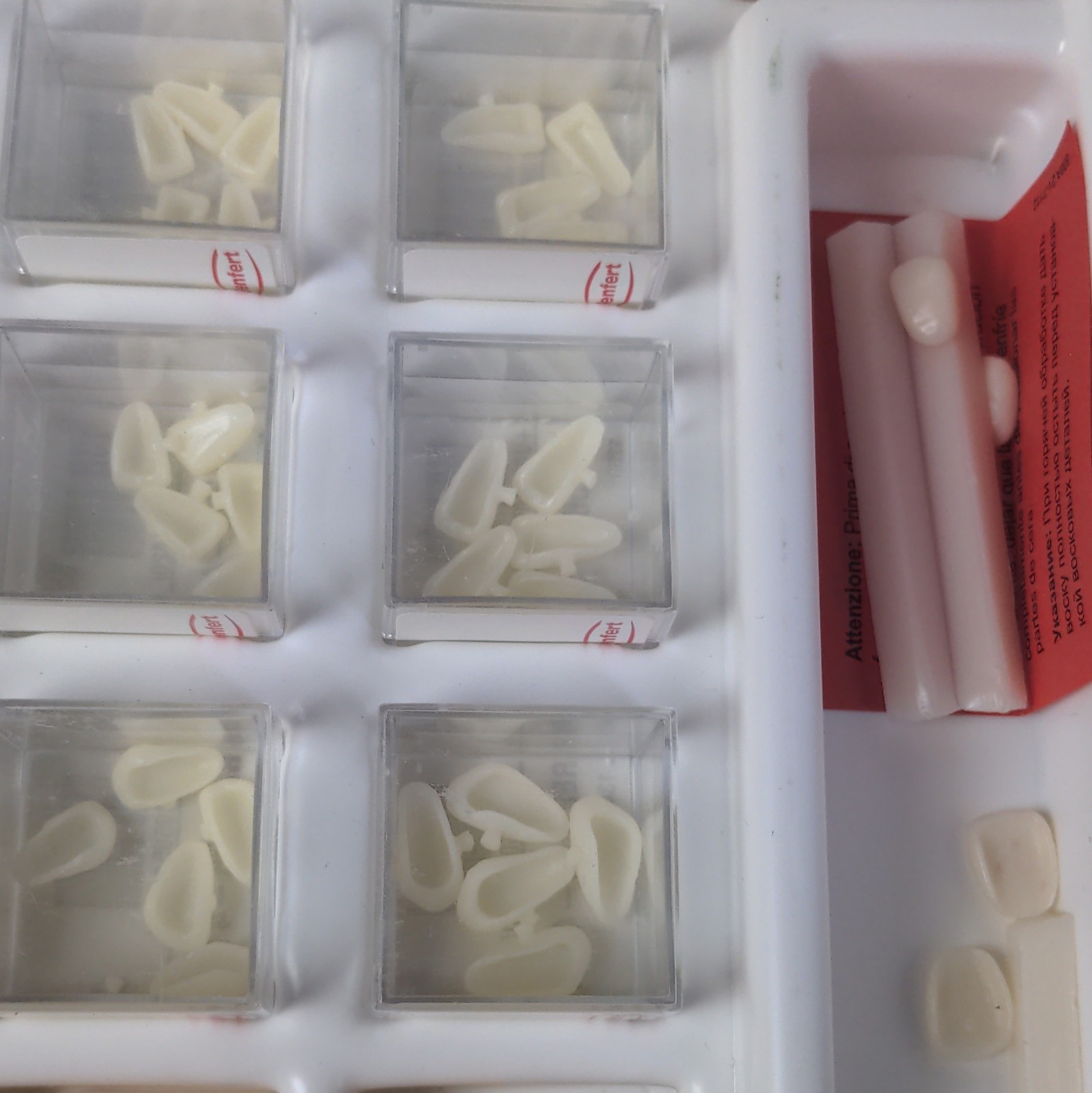 Renfert GEO Aesthetics Wax Veneers Facets Dental Laboratory Kit Set